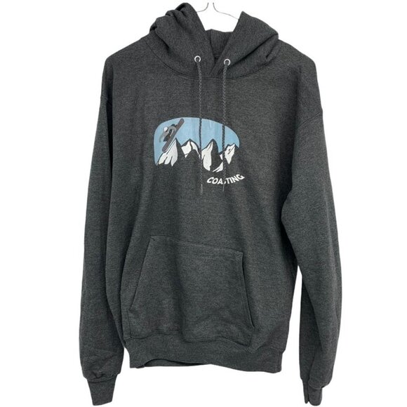 We Coast Other - We Coast PNW Hanes grey Coastin’ hoodie